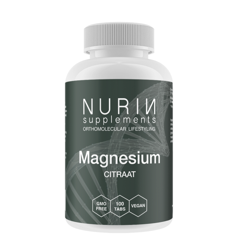 Magnesium Citraat: Inhoud 100 tabletten