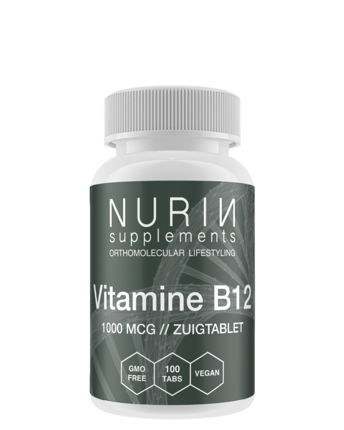 Vitamine B12: Inhoud 100 tabletten