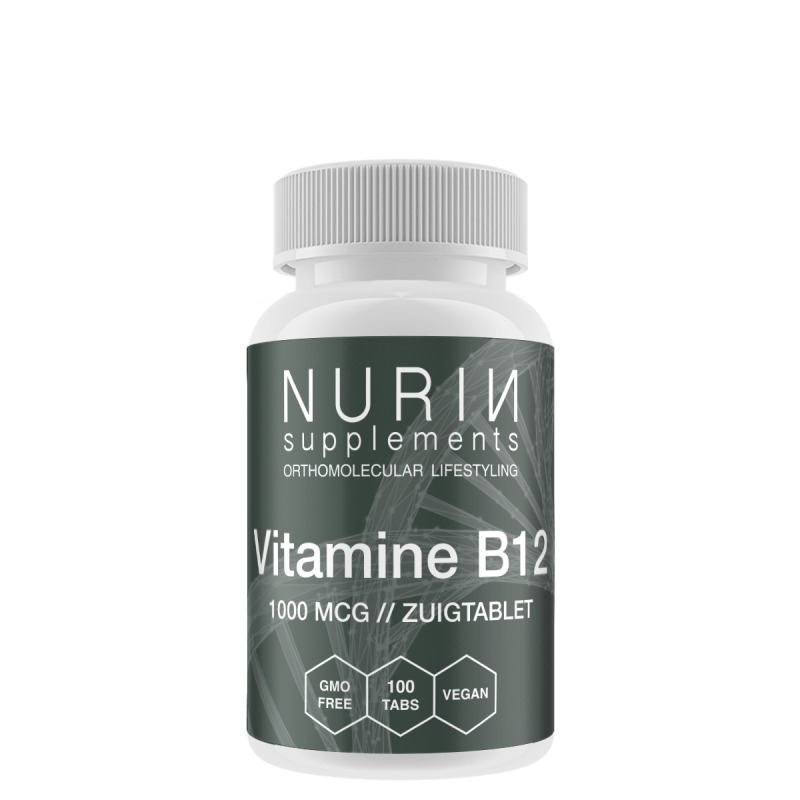 Vitamine B12: Inhoud 100 tabletten