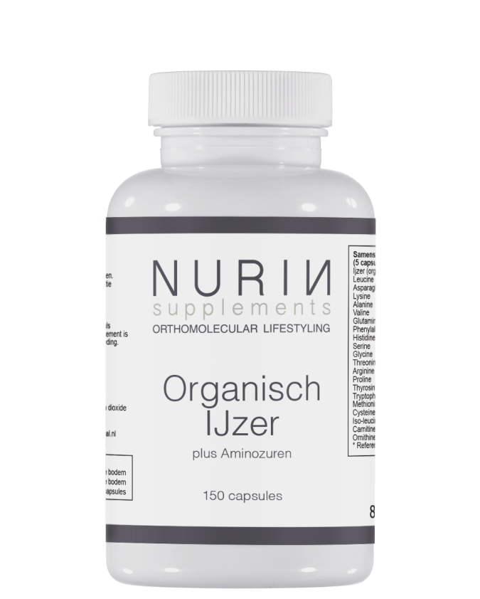 Organisch IJzer: Inhoud 150 Capsules 