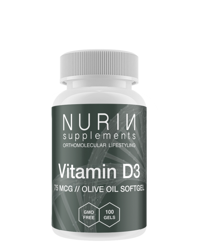 Vitamine D3 75mg: Inhoud 100 softgels