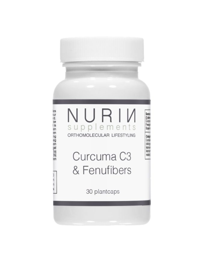 Curcuma C3 & Fenufibers: Inhoud 30 plantcaps