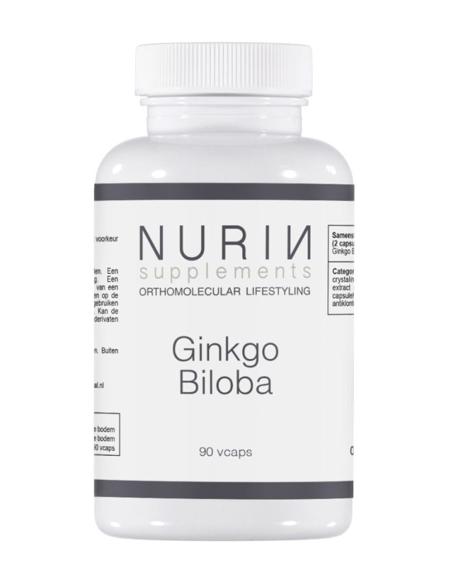 Ginkgo Biloba: Inhoud 90 Vcaps