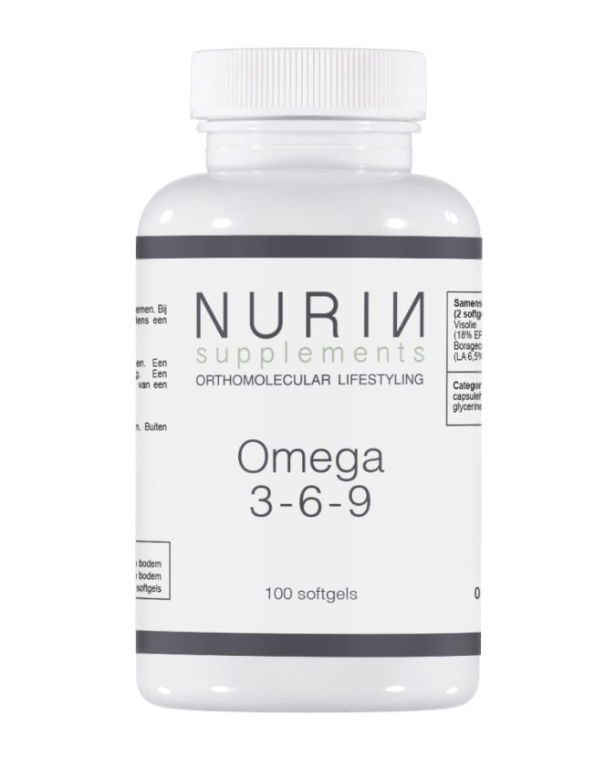 Omega 3-6-9: Inhoud 100 softgels