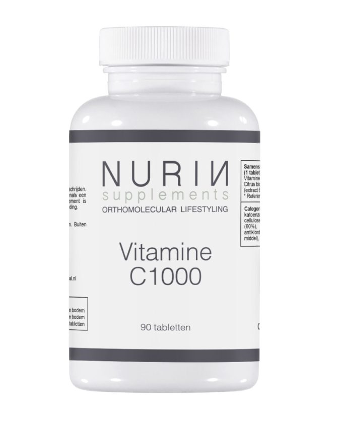 Vit. C1000 TR: Inhoud 60 tabletten (langzame afgifte)