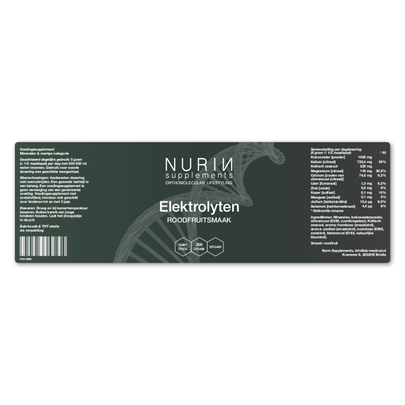 Elektrolyten 300 gr Powder - Afbeelding 2